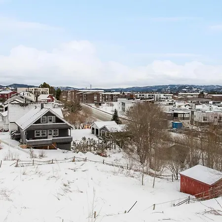 In Trondheim, Heimdal, Lundasen - Bus To Town Every 5 Minutes *